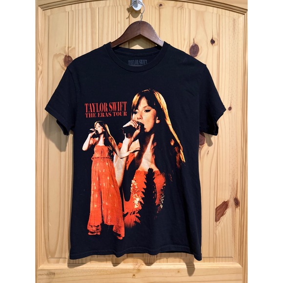 Taylor Swift Tops - Taylor Swift The Eras Tour 2023-2024 Concert T-Shirt Black Small Tour Dates Tee